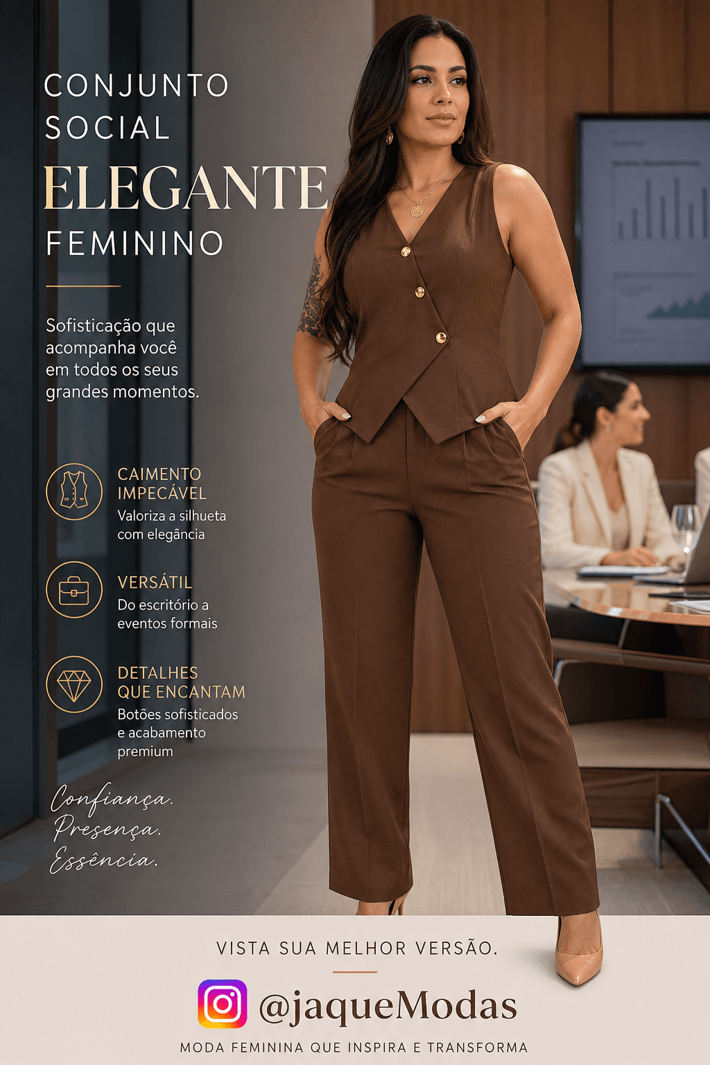 Conjunto Social Elegante