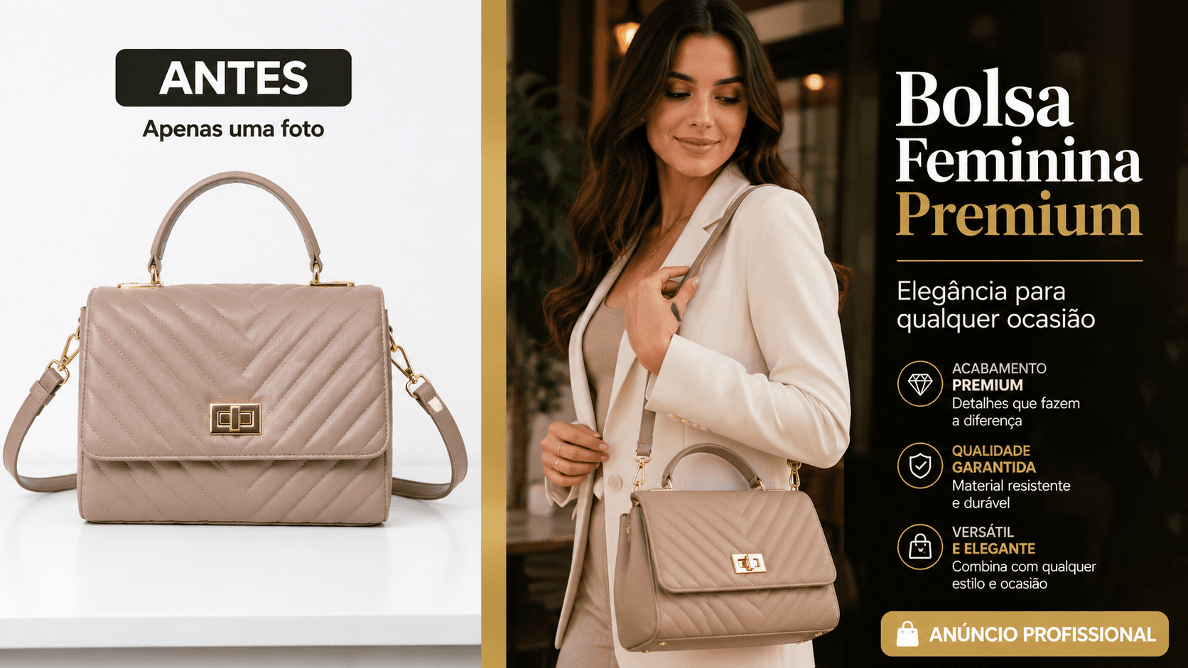 Bolsa Feminina Premium