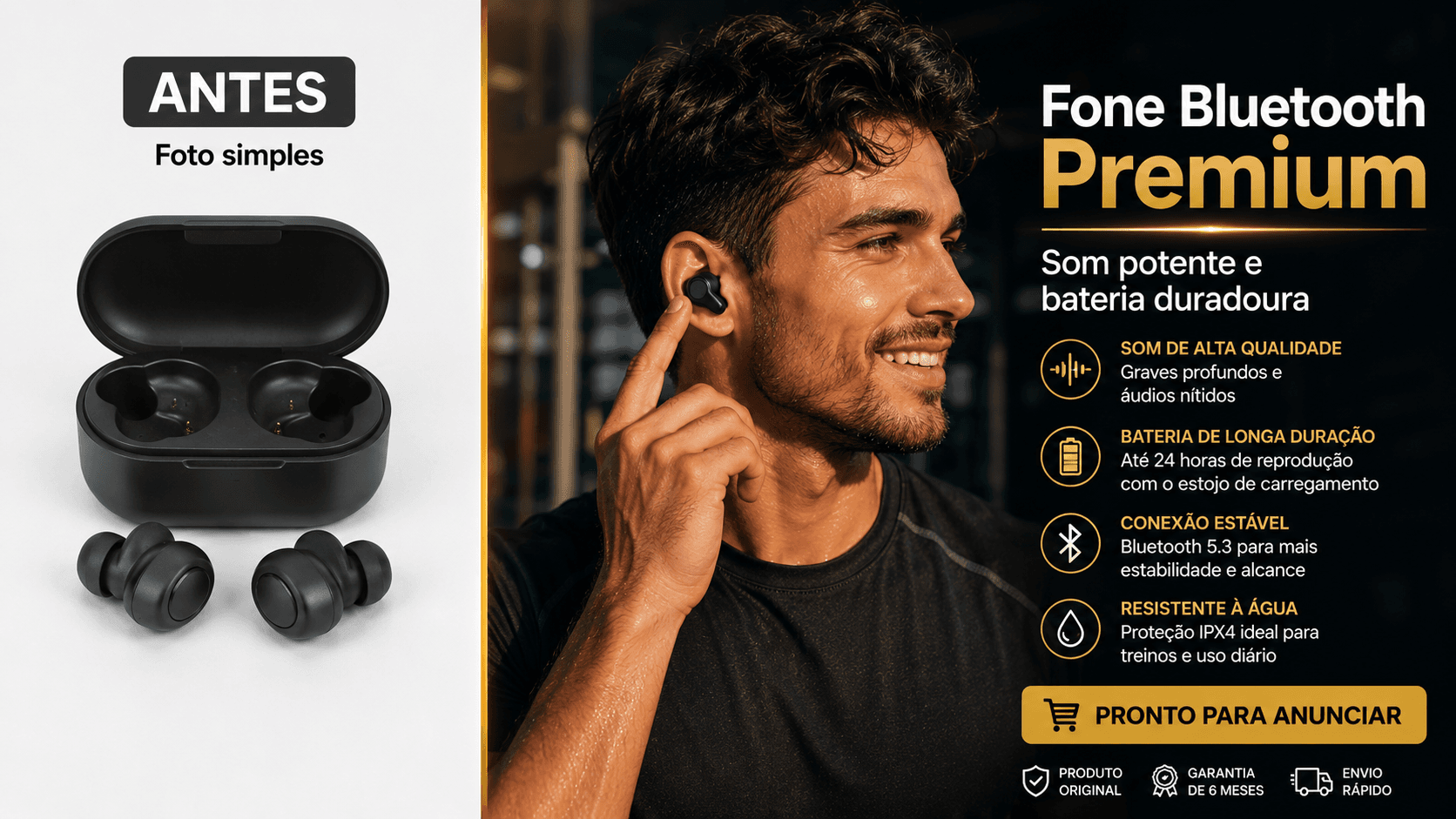 Fone Bluetooth Premium